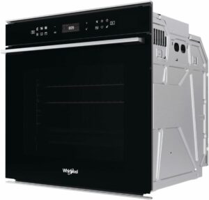 Forno incasso Whirlpool W7 Os4 4S1 P Bl con classe energetica A, design elegante e funzioni avanzate per una cottura perfetta.