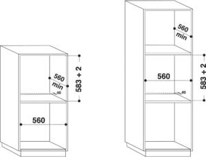 Forno elettrico Hotpoint FA5S 841 J IX HA in acciaio inossidabile con capacità di 71 litri e classe energetica A+.