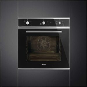 Smeg SF64M3VN forno elettrico 68 L nero, acciaio inossidabile, perfetto per ogni cucina moderna