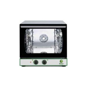 Forno convezione elettrico pasticceria 4 teglie GN 2/3 RS8594 in funzione, ideale per pasticcerie e laboratori