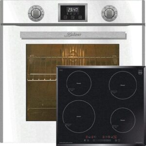 Forno Kaiser EH 6326 W+KCT 6705 FI in cucina, con un design moderno e funzionale, pronto per l'installazione da incasso