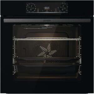 Forno da incasso Gorenje 738415 OptiBake BOS 6737 E13BG con aria calda, ExtraSteam, e funzionalità AirFry, perfetto per ogni cucina.