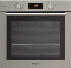 Forno singolo elettrico integrato Hotpoint FA4S544IXH A in bianco, perfetto per ogni cucina moderna