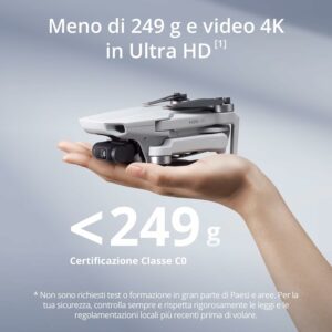 Drone DJI Mini 4K con fotocamera HD, sconti e coupon