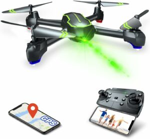 Drone GPS Loolinn con Telecamera HD 1080p per Principianti  