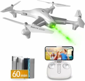 Drone Loolinn con 60 minuti di volo, videocamera HD, e coupon sconto  