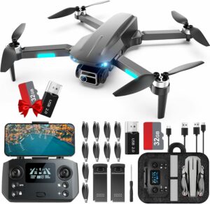 Drone HHD con fotocamera 4K, design pieghevole e codici sconto