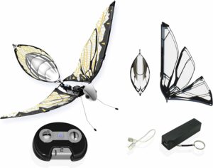 MetaFly Upgrade Kit: Drone insetto biomimetico con volo al chiuso e all'aperto, con accessori aggiuntivi