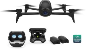 Parrot SA Bebop 2 FPV Power Drone in volo, con fotocamera HD e supporto per visore FPV