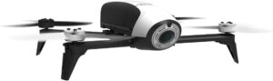 Parrot Bebop 2 Drone bianco con fotocamera Fisheye da 14 megapixel per riprese aeree di alta qualità