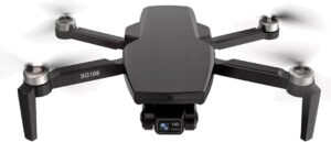 Drone INDYGO 4K HD SG108 Pro in volo, vista panoramica