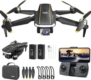 Drone CHUBORY A68 con motore brushless e fotocamera HD, ideale per principianti  