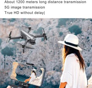 Drone professionale con fotocamera 4K, design PTZ, tecnologia 5G e lunga durata della batteria, ideale per fotografia aerea di alta qualità.