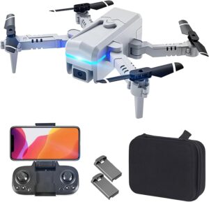 Drone con telecamera 4K, motore brushless e GPS, ideale per adulti, con funzioni Follow-Me e ritorno automatico a casa