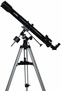 Telescopio Sky-Watcher Newton 70/900 su montatura equatoriale Eq1, colore nero  