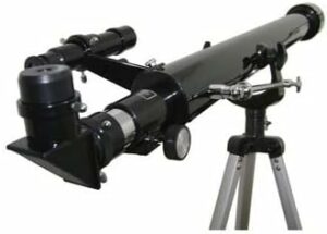 Telescopio rifrattore Sky-Watcher 70/700 AZ2 con montatura azimutale AZ2 di colore nero  