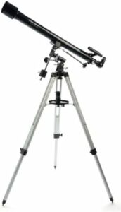 Telescopio Celestron PowerSeeker 60EQ su treppiede con lenti e accessori  