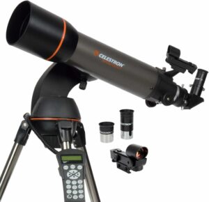 Celestron 22096 NexStar 102SLT con treppiede regolabile e montatura altazimutale