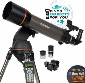 Celestron 22096 NexStar 102SLT con treppiede regolabile e montatura altazimutale