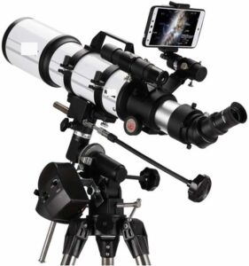 MDWZH Telescopio Spaziale Profondo Professionale con treppiede, ideale per osservazioni astronomiche  