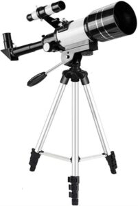 Telescopio astronomico portatile con montatura da 400 mm per l'osservazione stellare