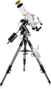 Telescopio Bresser Messier AR102s/600 EXOS-2 con montatura PMC-Eight e applicazione ExploreStars