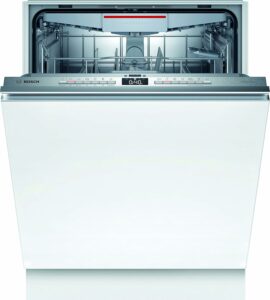 Bosch SMV4EVX14E Serie 4 Lavastoviglie da incasso a scomparsa totale, elegante e silenziosa, con classe energetica C