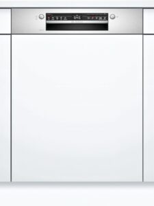 Bosch SMI2ITS33E Serie 2, lavastoviglie da incasso, con EcoDosage, Assistente al lavaggio e Home Connect, in acciaio inox