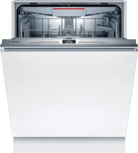 Bosch SMV4HVX33E, Lavastoviglie da incasso a scomparsa totale, silenziosa e efficiente, 60 cm