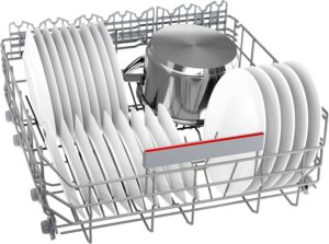 Bosch Elettrodomestici Serie 6 Lavastoviglie a scomparsa totale, 60 cm SMV6YCX00E in un ambiente moderno e funzionale