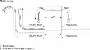 Bosch SPV6ZMX23E Serie 6, lavastoviglie a scomparsa totale con classe energetica C, design elegante da 45 cm