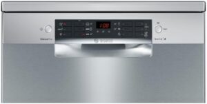 Bosch Serie 4 SMS46KI01E Lavastoviglie a libera installazione, con capacità di 13 coperti e classe energetica A++.