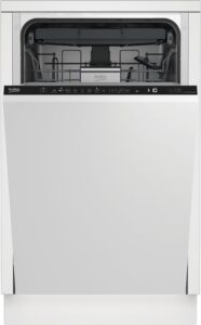 BEKO BDIS38040A lavastoviglie integrabile, 45 cm con terzo vassoio e design compatto