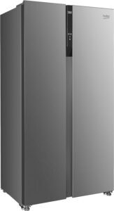 Frigorifero BEKO GNO5323XPN Side by Side Total No Frost inox con 532 litri di capacità e classe energetica D