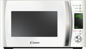 Microonde Candy CMXG20DW in bianco con funzione grill e controllo tramite app Cook-in