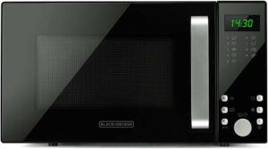 Immagine del Forno a Microonde BLACK+DECKER BXMZ900E, elegante e funzionale, in nero da 23 litri