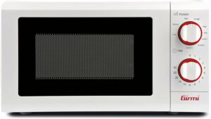 Girmi FM06 Forno a Microonde Combinato da 20 litri, con funzione grill e accessori inclusi.