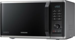 Samsung MG23K3515AS/ET Microonde con Grill, 23 l, Argento - Facile da usare e potente