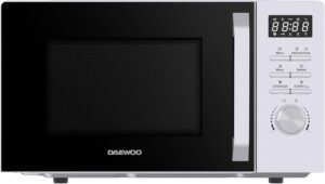 Microonde Daewoo MD-FC206SS argento 20L con 8 programmi e 5 livelli di potenza  