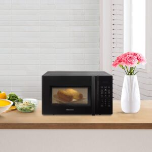 Forno microonde Hisense nero con display LED e funzione grill