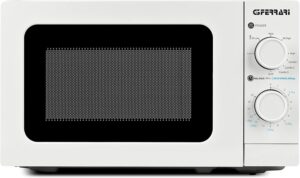 G3 Ferrari G10174, Forno a Microonde Combinato, con modalità Grill e accessori inclusi, colore bianco.