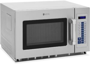 Microonde Royal Catering RC-MV-06 in acciaio inox, ideale per uso domestico e professionale