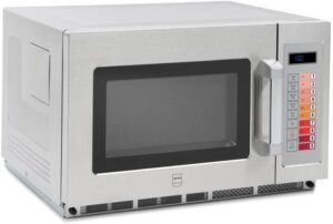 Microonde METRO Professional GMW1034D in acciaio inox con 100 programmi e timer di 60 minuti