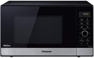 Panasonic NN-SD28HSGTG-F Forno Microonde Inverter con design elegante in acciaio inox nero