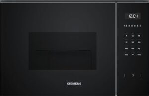 Forno a microonde da incasso Siemens BE555LMB1 iQ500 con funzione grill, capacità 25L, 900W, in acciaio inox