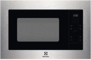 Microonde Electrolux CMS4253EMX da incasso in acciaio inox, perfetto per cucine moderne.