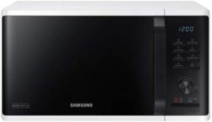 Microonde Samsung MS23K3515AW 23L 800W Bianco, perfetto per cucinare con praticità e tecnologia avanzata