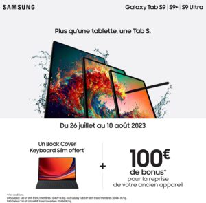 Immagine del tablet SAMSUNG Galaxy Tab S9 con S Pen inclusa  