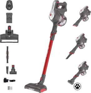 Hoover H-FREE 100 HF122GPT 011 Aspirapolvere Senza Fili Rosso