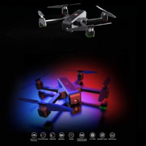 Drone TIANHEY con fotocamera 4K HD in volo, con telecomando e funzionalità GPS